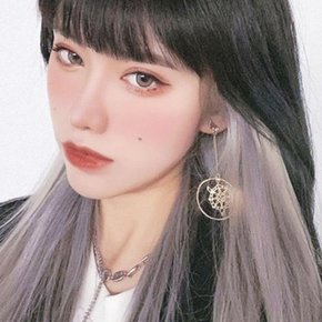 옴브레 붙임고급머리 헤어피스/7종 컬러 포인트 부분 피스