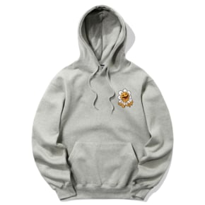 MELTING DAISY LOGO HOODIE - GRAY