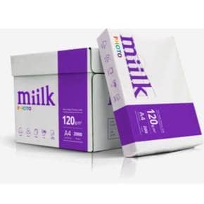 밀크 A4 포토용지 120g (2000매) 1박스 한국제지 복사지 용지 SAMU(G)