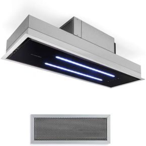 독일 클라슈타인 후드 Klarstein High Line Ceiling Hood  Recessed 90 cm 410 m3/h Recirculati