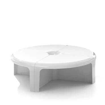 엑스투 비라인 B-LINE 4/4 Table & Shelf White 4/4 테이블 & 쉘프