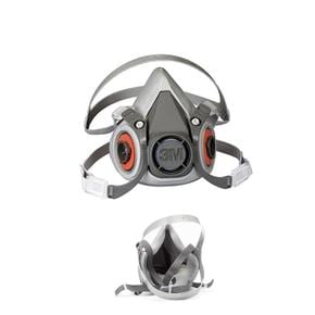 3M 6200 양구형 반면형 면체 마스크 (S38306299)