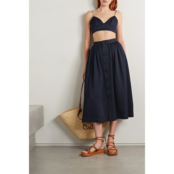 아담 립스 마틀라쎄 울 블렌드 미디 스커트 34344356236755854