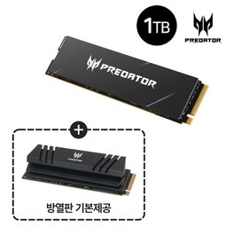 한성컴퓨터 에이서 프레데터 GM7000 히트싱크 M.2 NVMe 1TB SSD