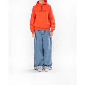25SS 써네이 후드 티셔츠 RTWXJER031 7434 bright orange ARANCIONE