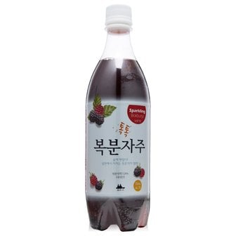  참주가 스파클링 톡톡복분자주 7도 750ml 복분자주