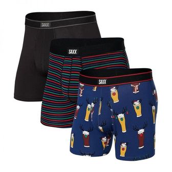 이스퀘어 3687733 SAXX UNDERWEAR Daytripper Boxer Brief Fly 3-Pack