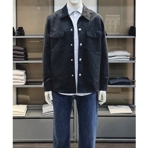 스웨이드 버튼 자켓 ADF1JJ1802_DGR