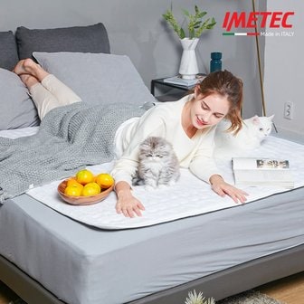 이메텍 이탈리아 프리미엄 이메텍 전기요 더블 IMT-662 벨벳화이트