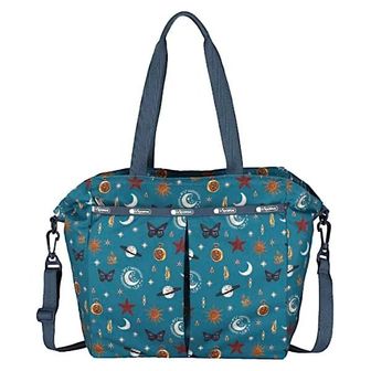  독일 레스포삭 토트백 가방 1842655 LeSportsac Celestial Shimmer Large Ever Tote Handbag/Sat