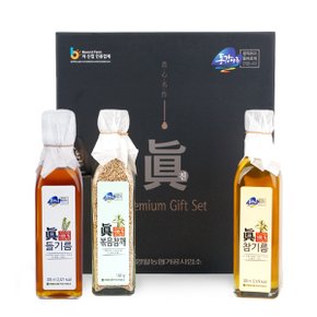 [명절 후 배송] [영월농협] 동강마루 들/참기룸 眞선물세트2호(들기름300ml+참기름300ml+볶음참깨140g)