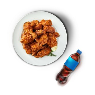 KFC (꾸브라꼬) 170℃마늘간장+콜라1.25L