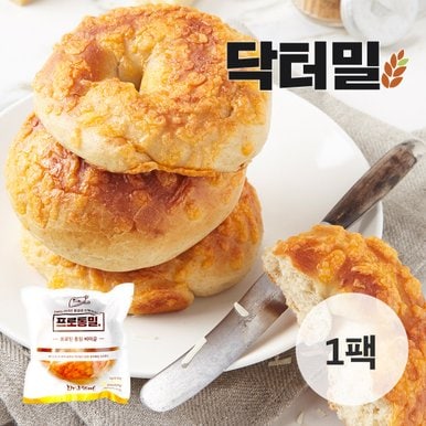 [닥터밀] 프로통밀 치즈베이글 1팩