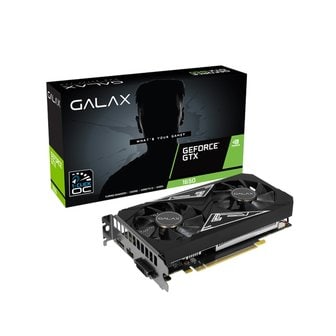 엠지솔루션 갤럭시 GALAX지포스 GTX 1650BLACK EX PLUS OC D6 4GB