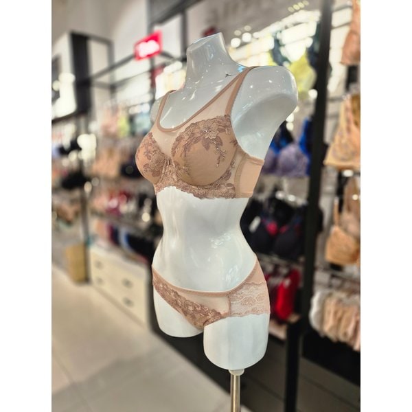 [시흥점] S 와코루 ) 살루트 감각 풀메이크업 브라, 백레이스팬티 세트 [DBR0451/DPT0451A-SK]