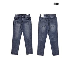 [본사][HUM]남)워싱 테이퍼드 극세사 기모데님(FHNWDPT104M)