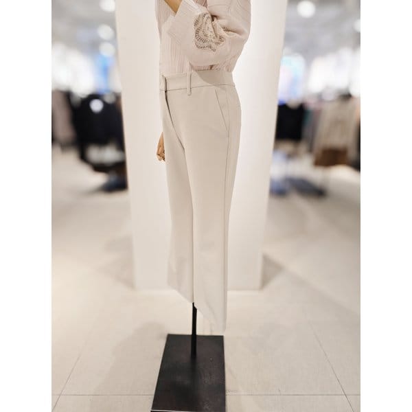 [파주점] [더아이잗컬렉션]밴디드 스판덱스 슬랙스 CR3A0SL821