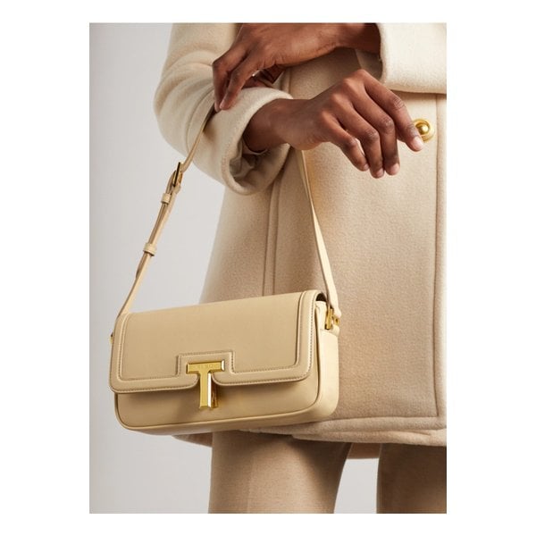 가죽 숄더 백 베이지 1647597342963912