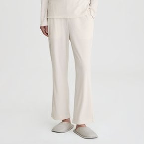 여 소프트 립 부츠컷 라운지 팬츠(IVORY / BRICK / BLACK)