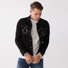 [TRUE RELIGION] 2SB BODY RINSE BLACK JIMMY SUPER T JACKET_105700