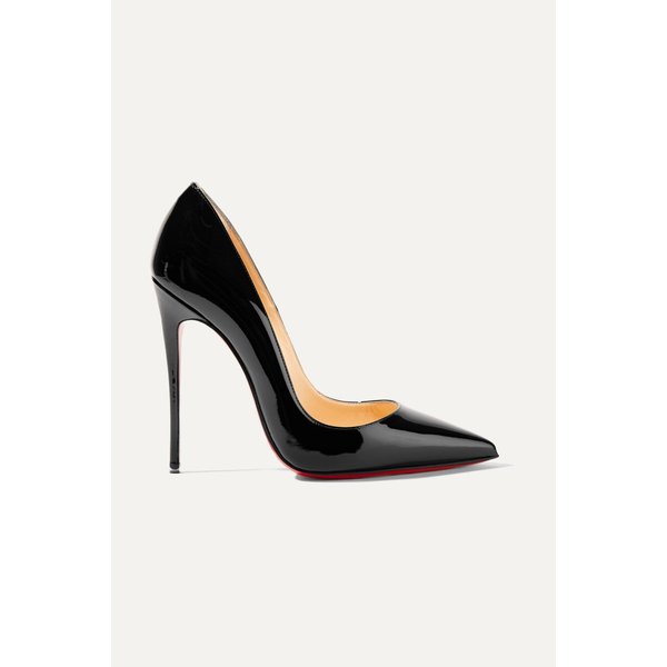 소 케이트 페이턴트 가죽 펌프스 120mm 블랙 17957409494508185