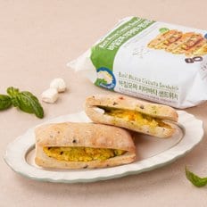  베키아에누보 바질모짜 치아바타  샌드위치 585 g (195g x3)
