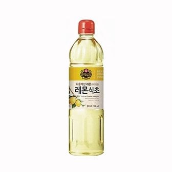  요리친구 CJ백설 레몬식초 900ml (WB6DB5E)