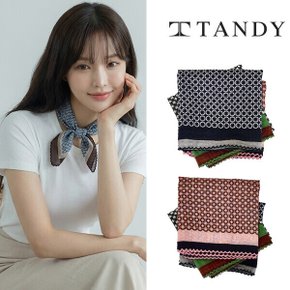 TANDY 손수건 체인패턴 스카프