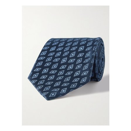 CHARVET 실크 자카드 타이 8.5cm 1647597323004610