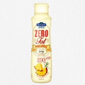 무지방 파인애플 드레싱 소스 230g 과일 샐러드 샌드위치 저칼로리