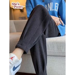 캐롯벨벳기모팬츠 밴딩 _P376446587