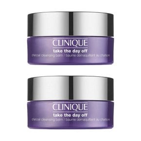 Clinique 크리니크 테이크 더 데이 오프 차콜 클렌징 밤 125ml 2개