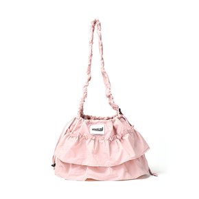 CANCAN FRILL SHOULDER CROSS BAG INDI PINK