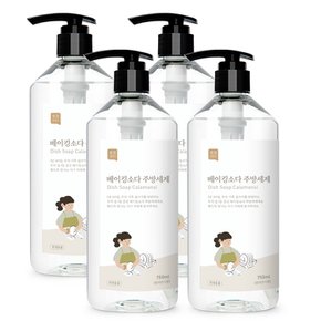 주방세제 750ml x 4개