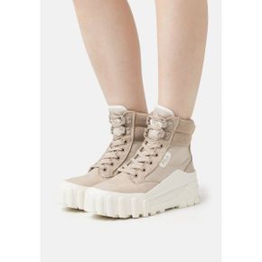 4014589 Fila GRUNGELUTION - Platform ankle boots feather gray/marshmallow