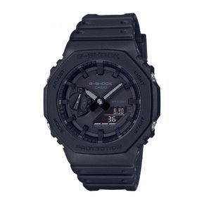 카시오 지쇼크 (G-SHOCK) 심플 디자인 콤비네이션 모델 GA-2100-1A1JF 블랙