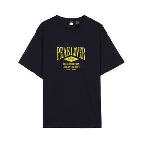 [난가] SS26 남성 피크 러버 티셔츠 N2610 1M039Z BLK _SSG
