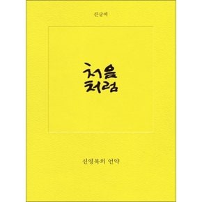 처음처럼 (큰글씨) : 신영복의 언약