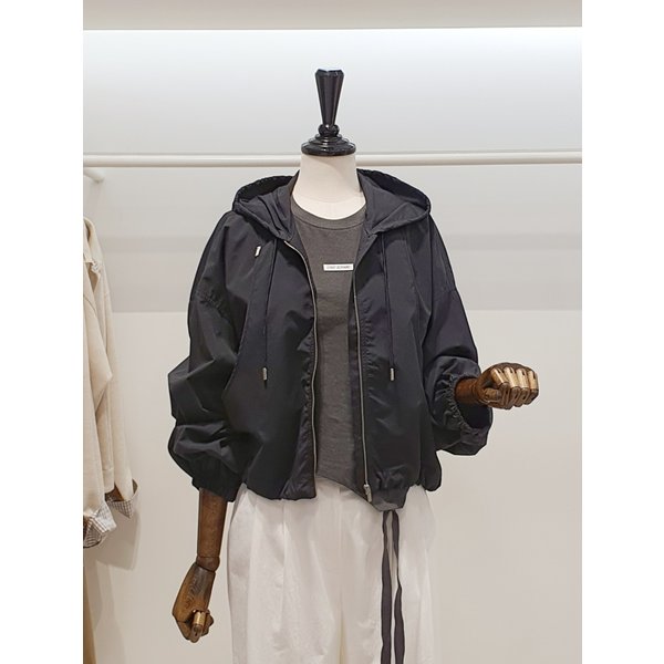 [파주점] 쥬크 주크 루즈핏 밑단스트링 후드 숏 점퍼 V262MSJ932