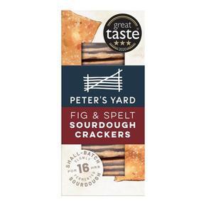 [해외직구] Peters Yard 피터스야드 무화과 사워도우 크래커 100g 4팩