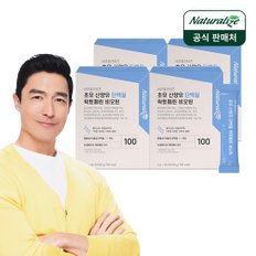 네추럴라이즈 초유 산양유 단백질 락토페린 비오틴 4박스 총12개월분/ 프로틴 분말 스틱