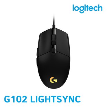 Logitech 로지텍 G102 LIGHTSYNC RGB 유선 게이밍마우스 /로지텍코리아정품