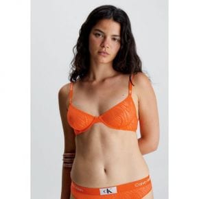 4037723 Calvin Klein UNLINED DEMI - Underwired bra carrot 68347019