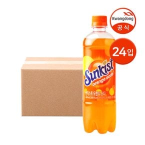 썬키스트 오렌지 소다 600ml 24입 / 탄산음료