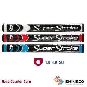 정품 SUPER STROKE슈퍼스트 SS 1.0 FLATSO 퍼터 골프그립 K018-11 XA2873024