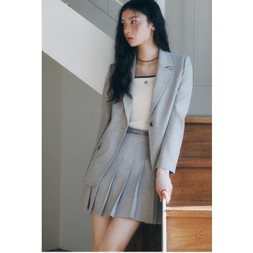 로엠 린넨라이크 긴팔 자켓_RMJKF24R12