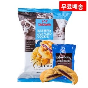 타타와 블루베리잼 쿠키 70g X 12 개별포장 간식 과자