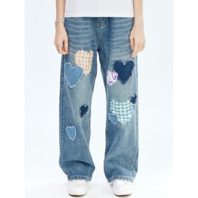 Multi Heart Pants Woman