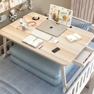 신세계라이브쇼핑 다용도 1인용 거실 침대 책상 접이식 폴딩 좌식 베드 테이블 트레이