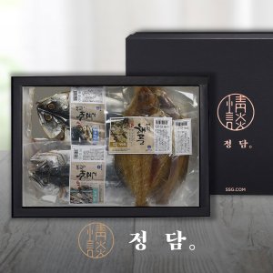 SSG정담 [SSG정담x본제주]제주 반건조 삼선 혼합세트(고등어+삼치+가자미 각 2미)6미 1.8kg/미당 300g